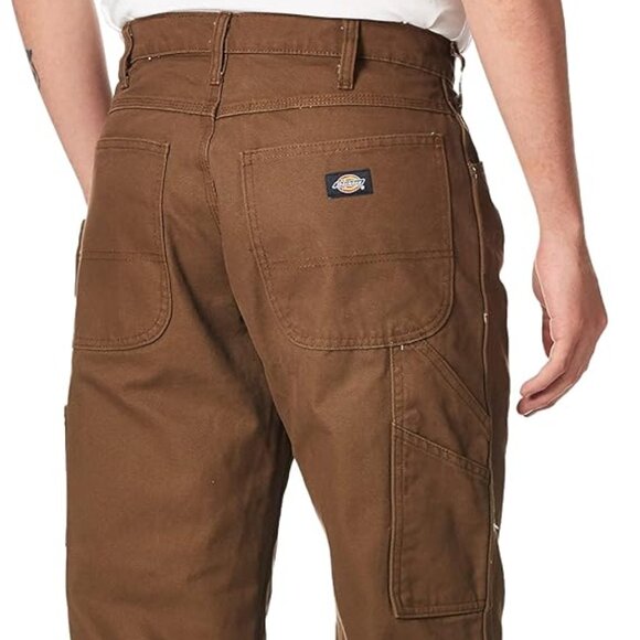 NEW Dickies Men's Relaxed Fit Sanded Duck Carpenter Jeans Pants Size 40 W x 32 L - Picture 4 of 9